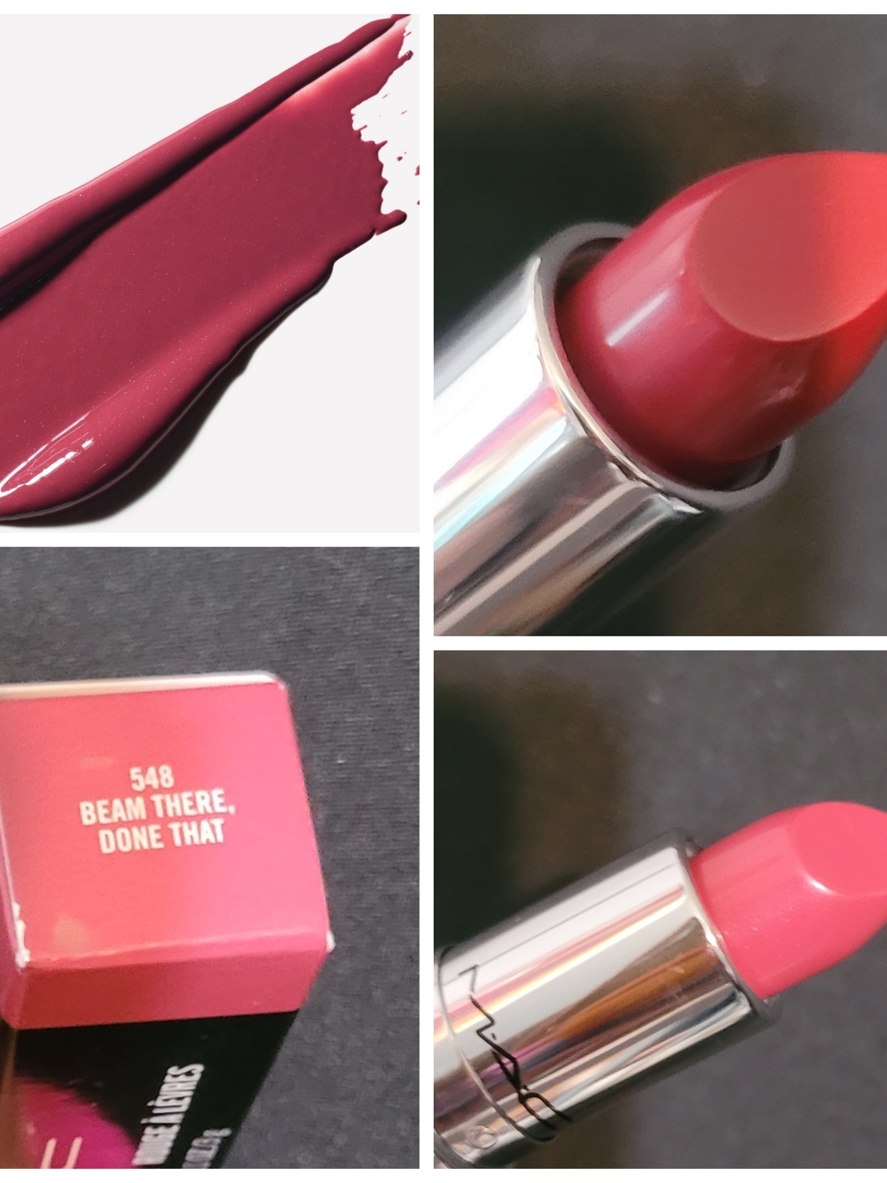 MAC Cosmetics Lipstick in Rich Rose Berry (548)